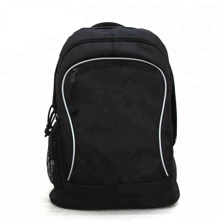Черный рюкзак для ноутбука из полиэстера