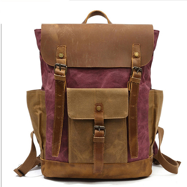 Стильный рюкзак для пеших прогулок в стиле ретро